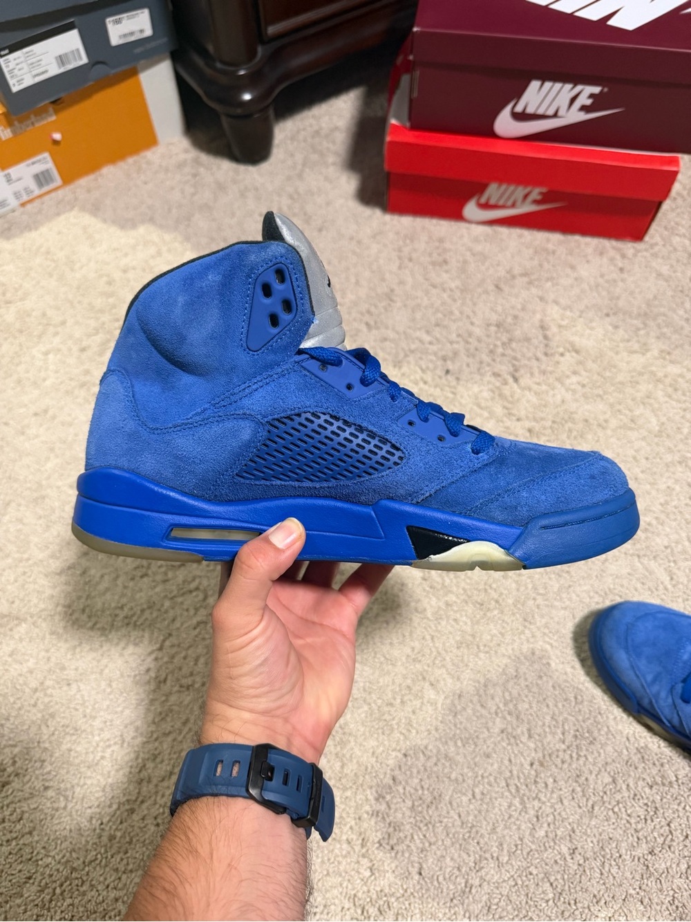 Jordan 5 ‘Blue Suede’
